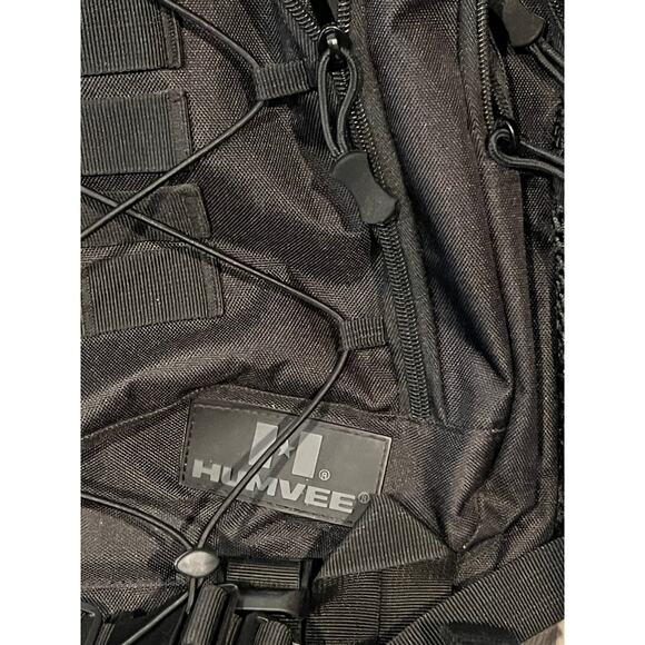 Humvee Black Tactical Backpack - Picture 3 of 6